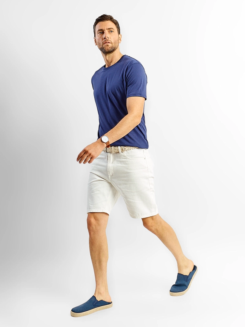 POLERA HOMBRE SPAVALDI CUELLO REDONDO MANGA CORTA - 5
