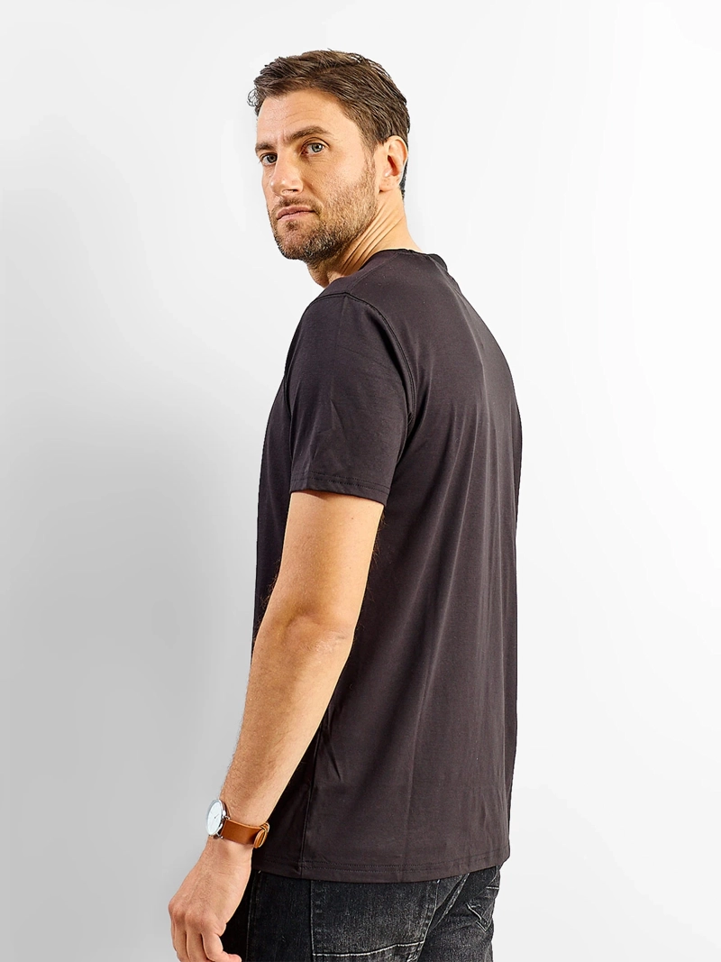POLERA HOMBRE SPAVALDI CUELLO REDONDO MANGA CORTA - 2
