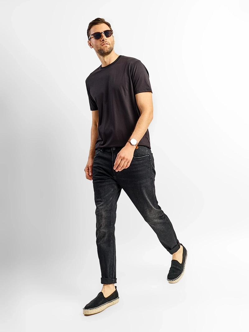 POLERA HOMBRE SPAVALDI CUELLO REDONDO MANGA CORTA - 5