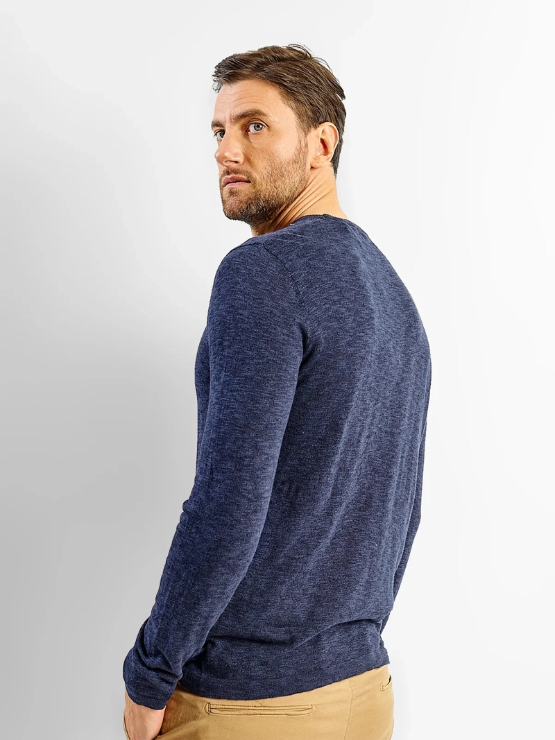 SWEATER HOMBRE SPAVALDI ALGODÓN CUELLO REDONDO - 2