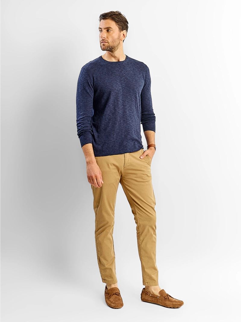 SWEATER HOMBRE SPAVALDI ALGODÓN CUELLO REDONDO - 5