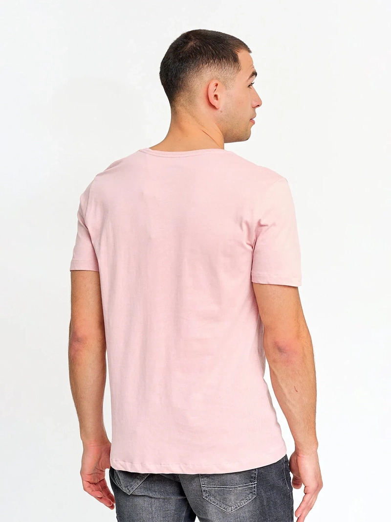 POLERA MANGA CORTA ALGODÓN HOMBRE INDEX CUELLO EN V - 2