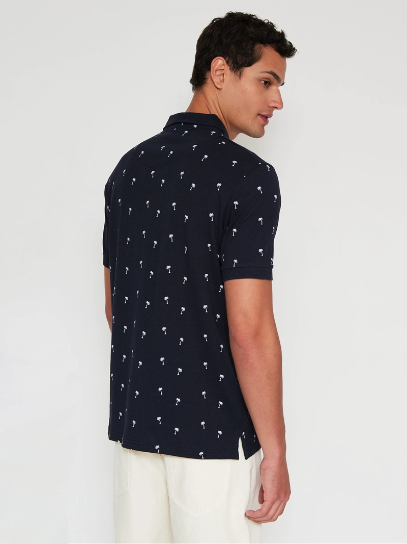 POLERA HOMBRE KENNETH STEVENS ALGODÓN MANGA CORTA CUELLO POLO - 2
