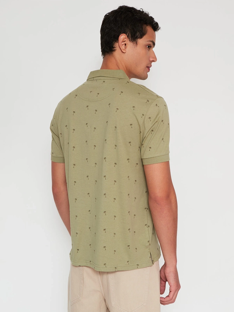 POLERA HOMBRE KENNETH STEVENS ALGODÓN MANGA CORTA CUELLO POLO - 2