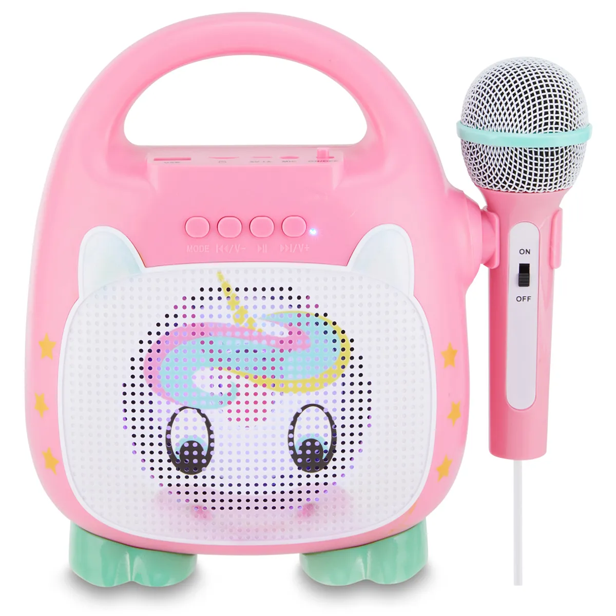 KARAOKE BLUETOOTH CON MIC UNICORNIO SHIMM - 1
