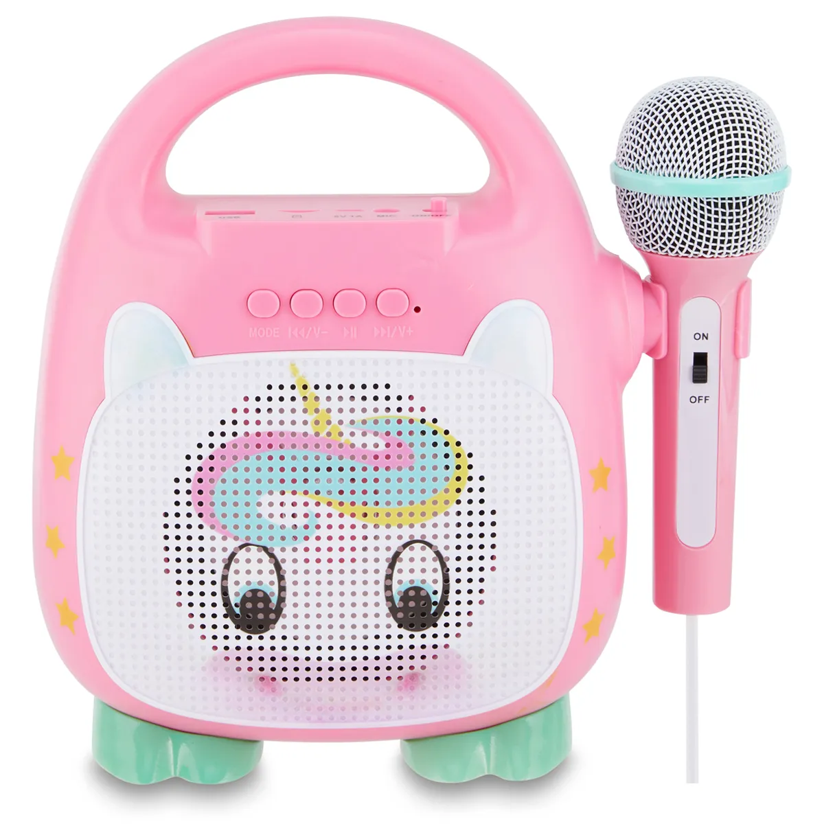 KARAOKE BLUETOOTH CON MIC UNICORNIO SHIMM - 2