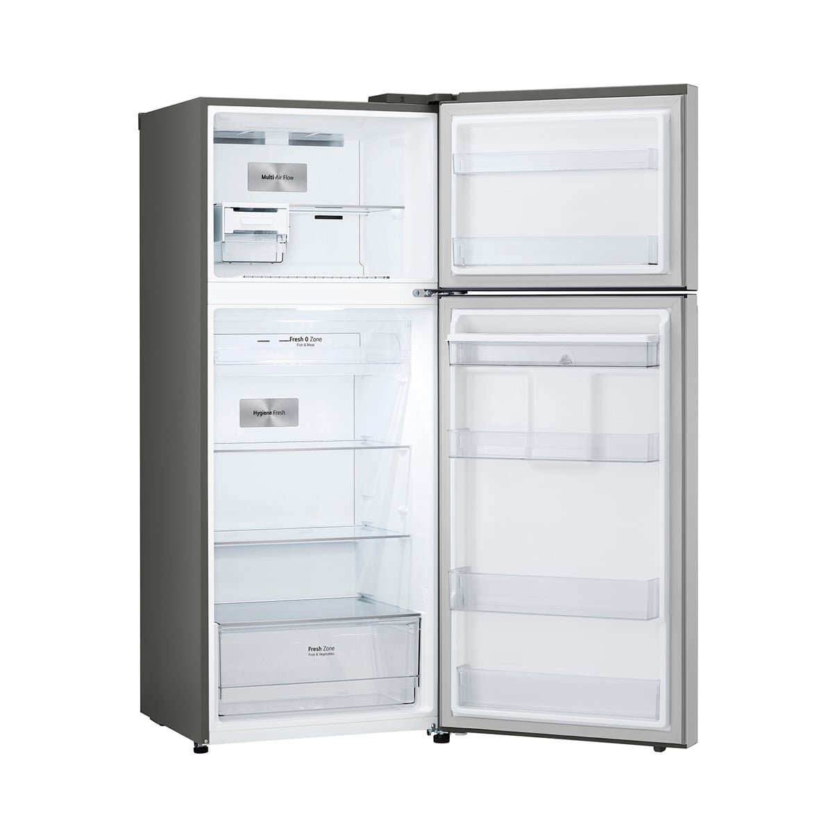 REFRIGERADOR TOP FREEZER LG VT40SPYC 394L NO FROST GRIS - 4