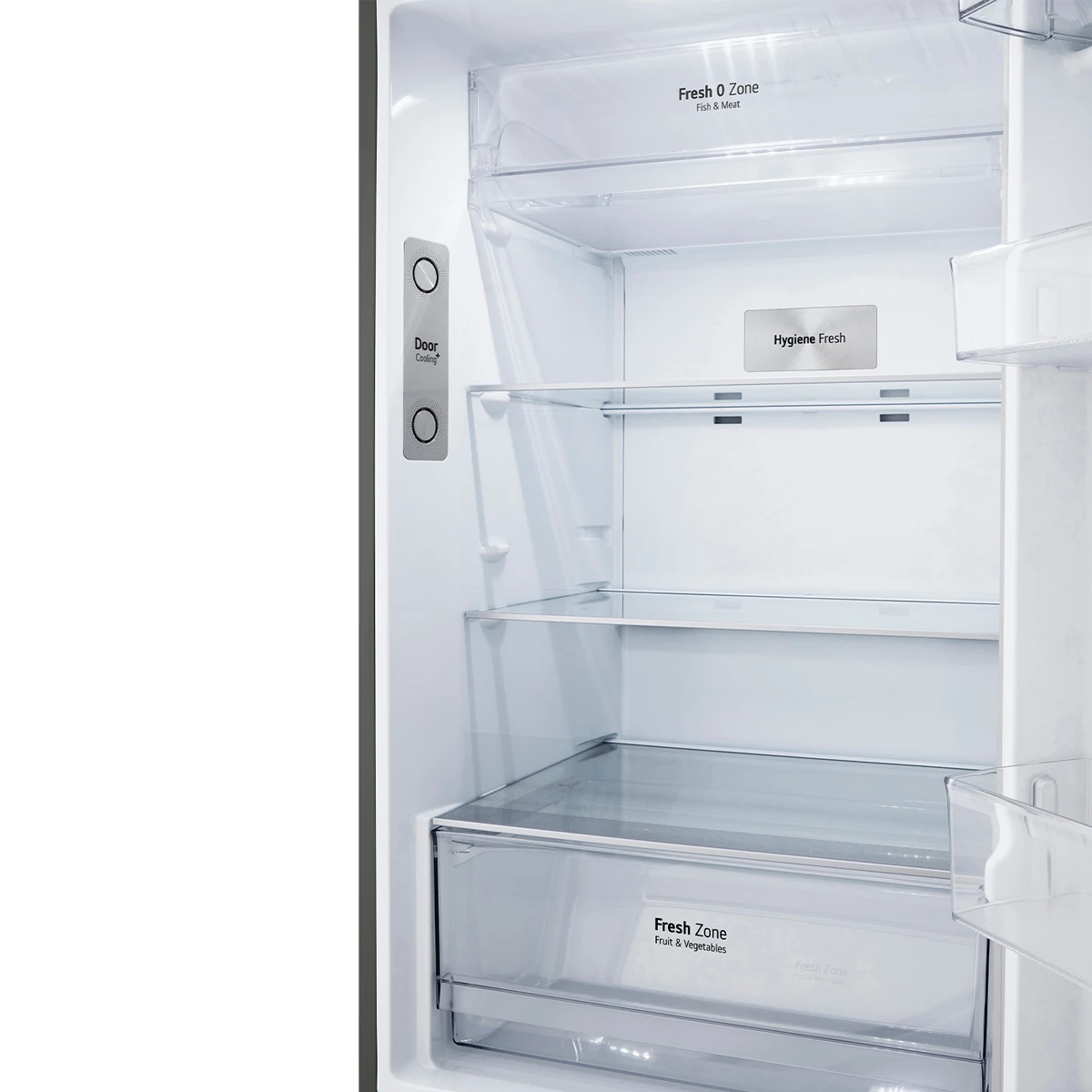 REFRIGERADOR TOP FREEZER LG VT40SPYC 394L NO FROST GRIS - 7