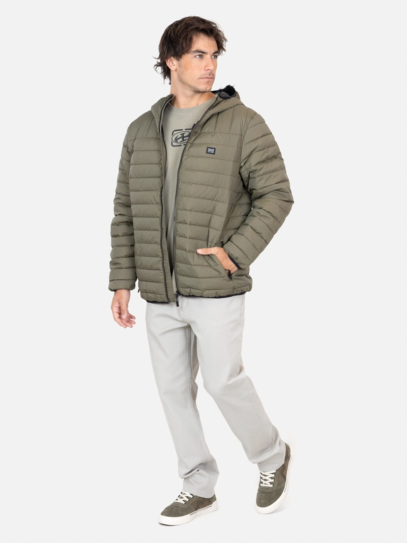 PARKA HOMBRE MAUI & SONS ACOLCHADA CON CAPUCHA - 4