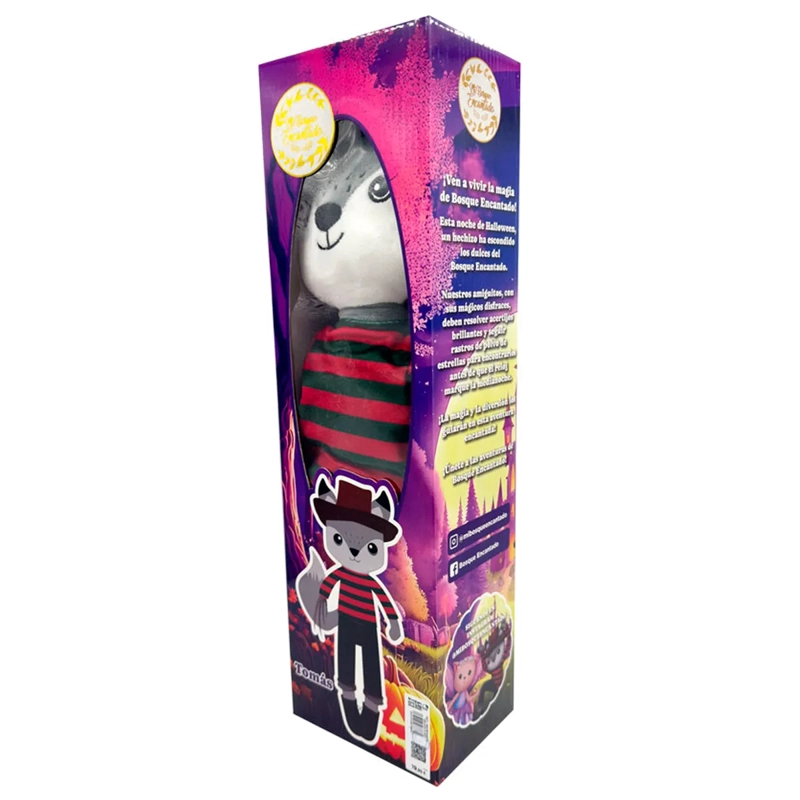 PELUCHE 42CM TOMAS HALLOWEEN FRED - 3