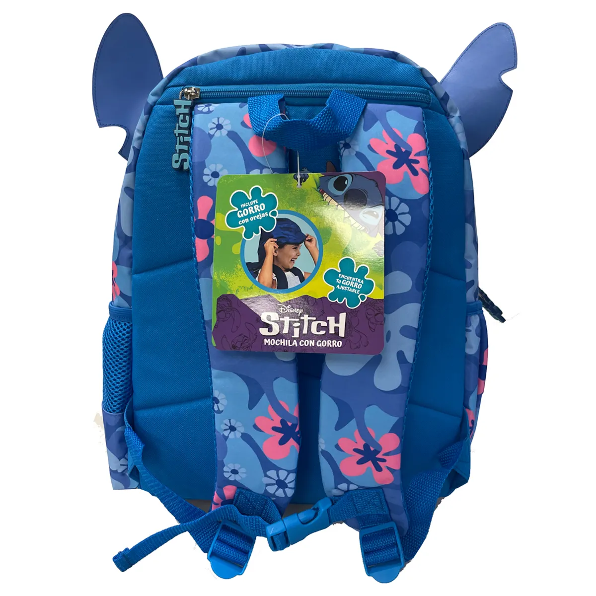 MOCHILA LILO & STITCH CON CAPUCHA STITCH - 3