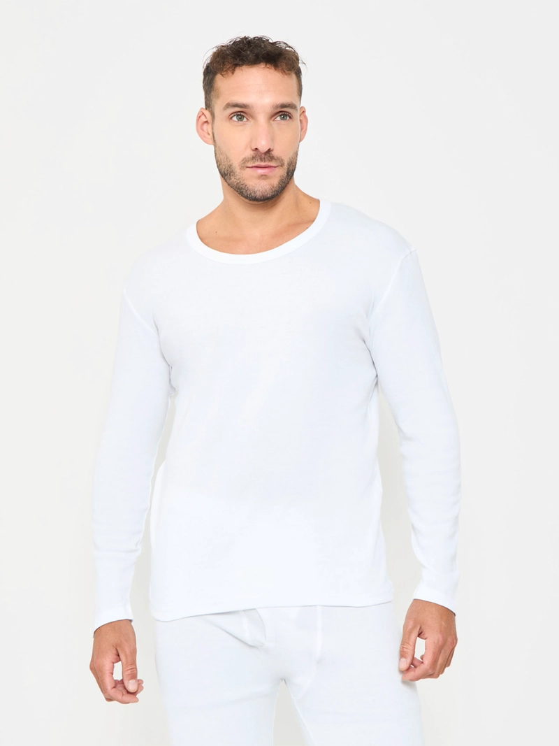 PACK X2 CAMISETA MANGA LARGA ALGODÓN HOMBRE PALMERS CUELLO REDONDO - 2