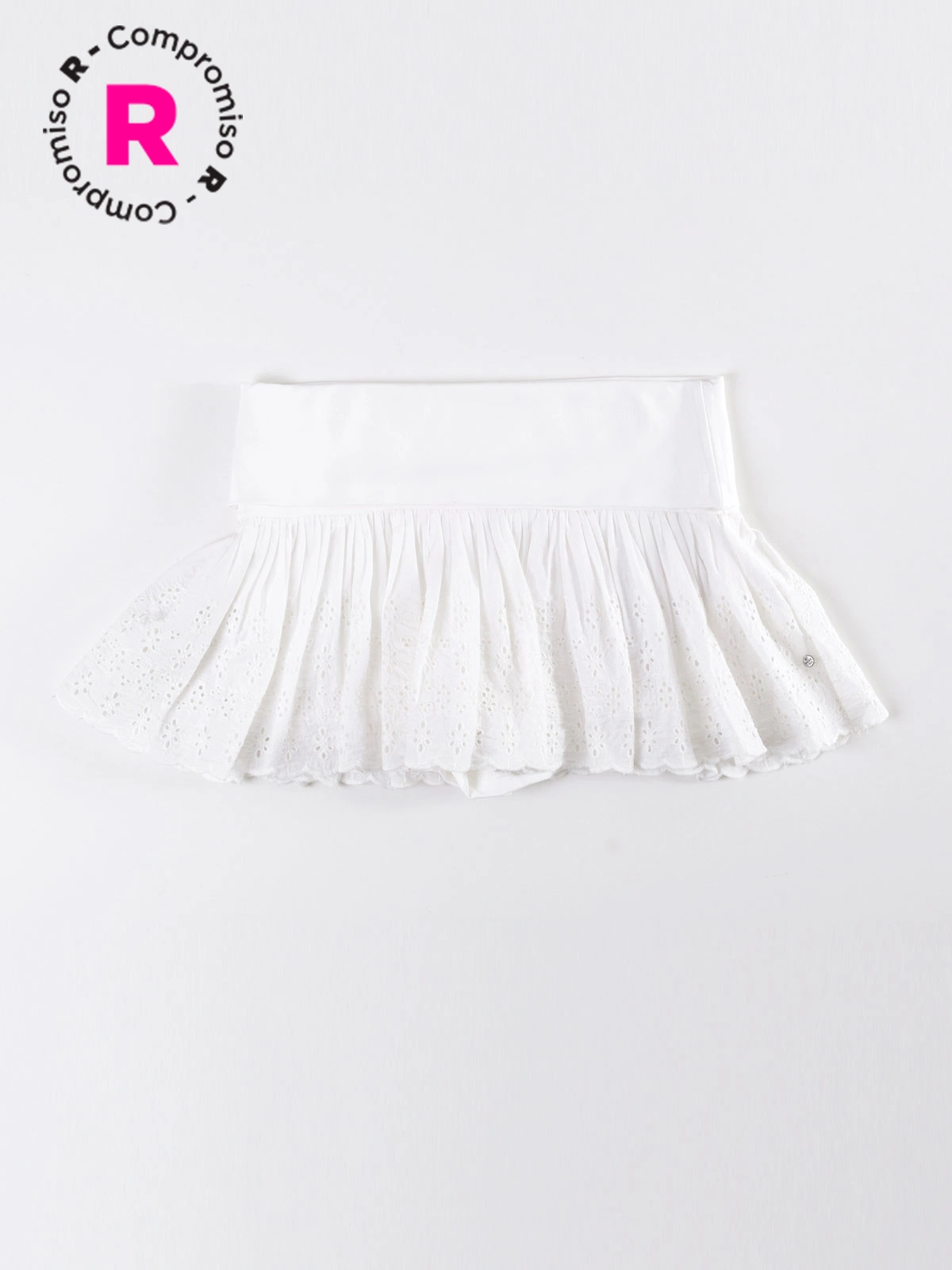 FALDA SHORT NIÑA INDEX BRODERIE - 1