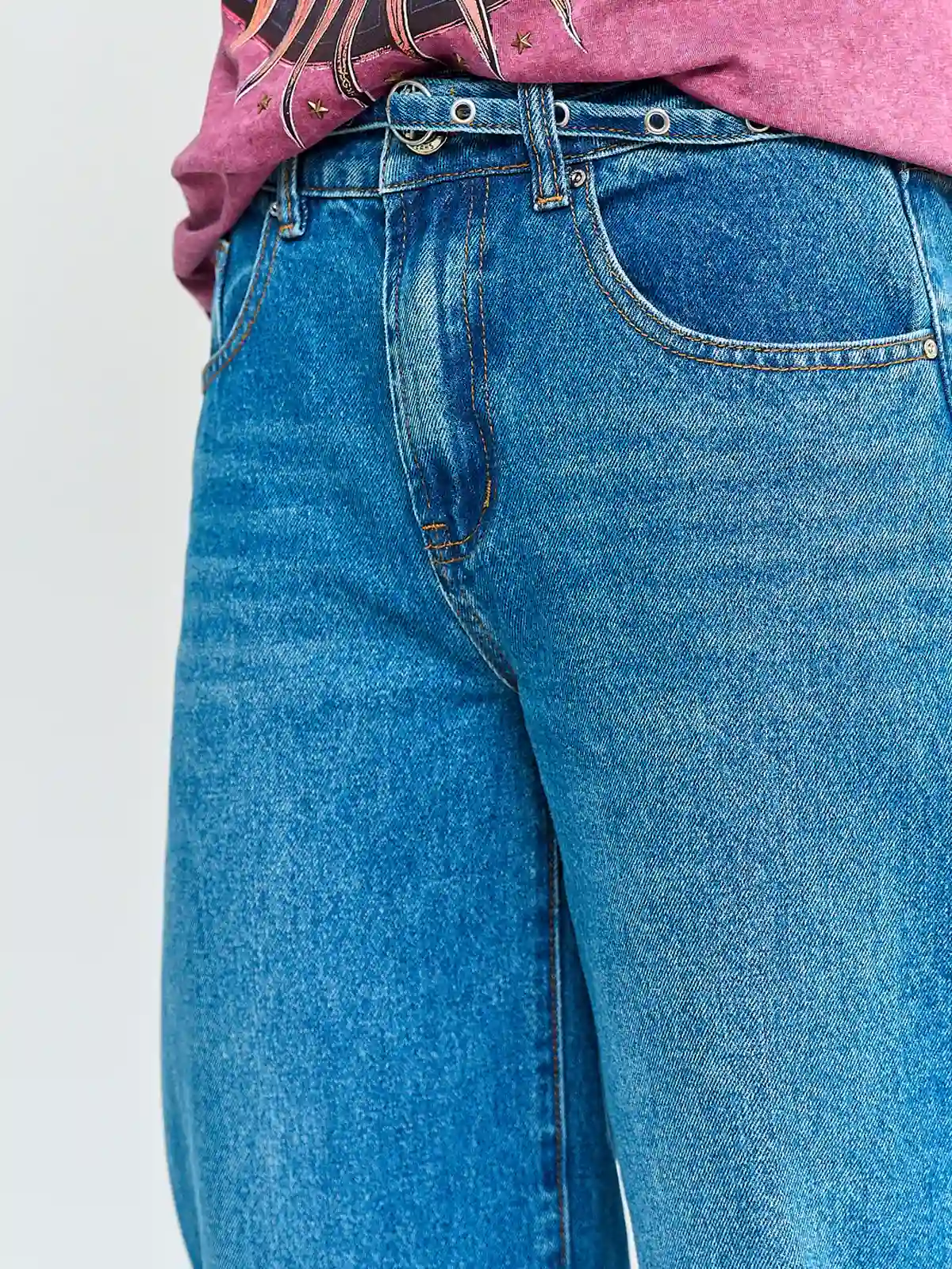 JEANS MUJER BARBADOS WIDE LEG ALGODÓN  - 4
