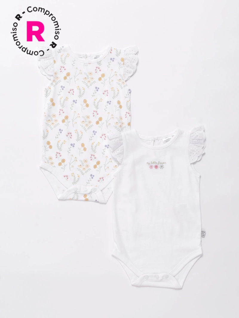 PACK BODY ALGODÓN NIÑA BABY HARVEST - 1