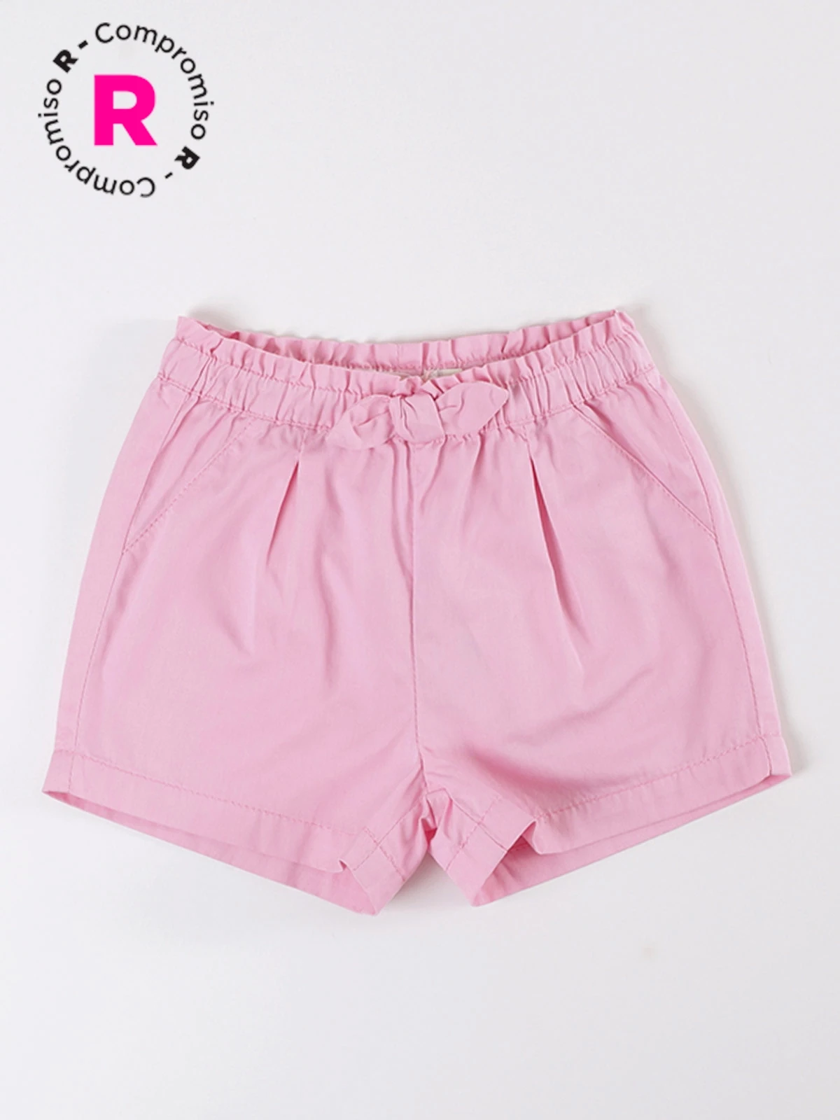 SHORT NIÑA BABY HARVEST CINTURA CON BOLSILLO - 1