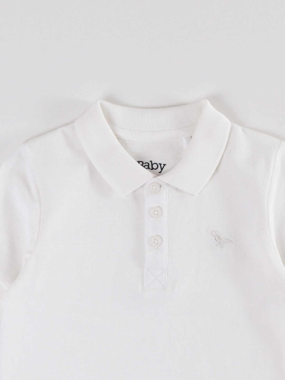 POLERA MANGA CORTA NIÑO BABY HARVEST CUELLO PIQUE - 3