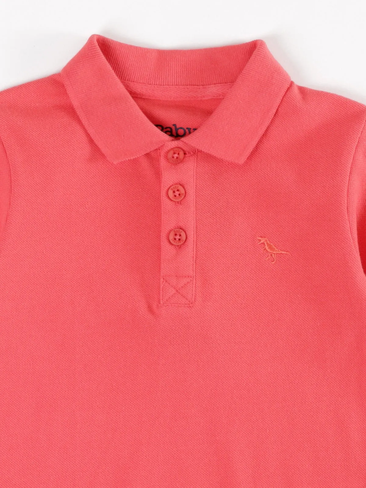 POLERA MANGA CORTA NIÑO BABY HARVEST CUELLO PIQUE - 3