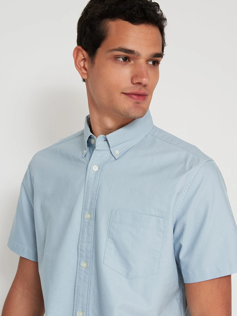 CAMISA HOMBRE KENNETH STEVENS ALGODÓN MANGA CORTA - 3