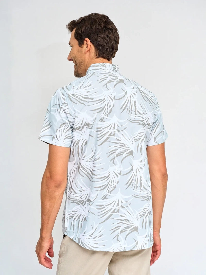 CAMISA HOMBRE KENNETH STEVENS ALGODÓN MANGA CORTA - 2