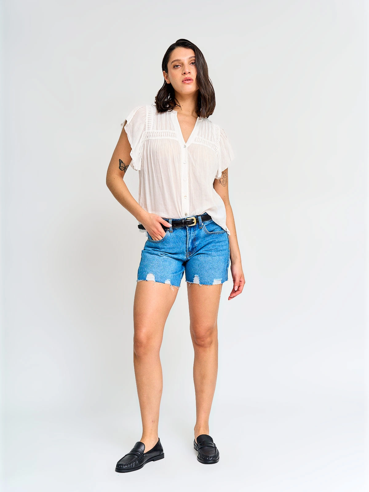 BLUSA MUJER PEPE JEANS ALGODÓN  - 4