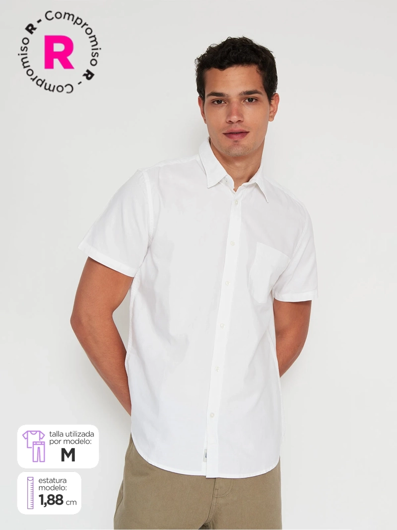 REGATTA CAMISA HOMBRE REGATTA ALGODÓN MANGA CORTA