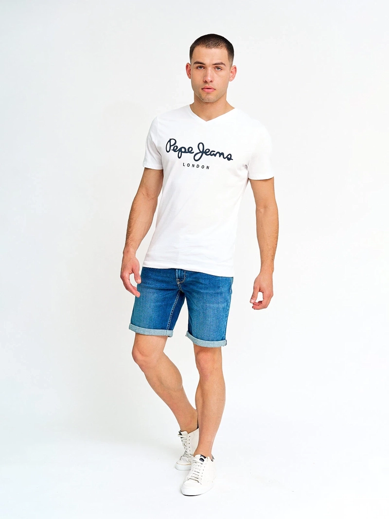 BERMUDA HOMBRE PEPE JEANS SLIM ALGODÓN  - 4