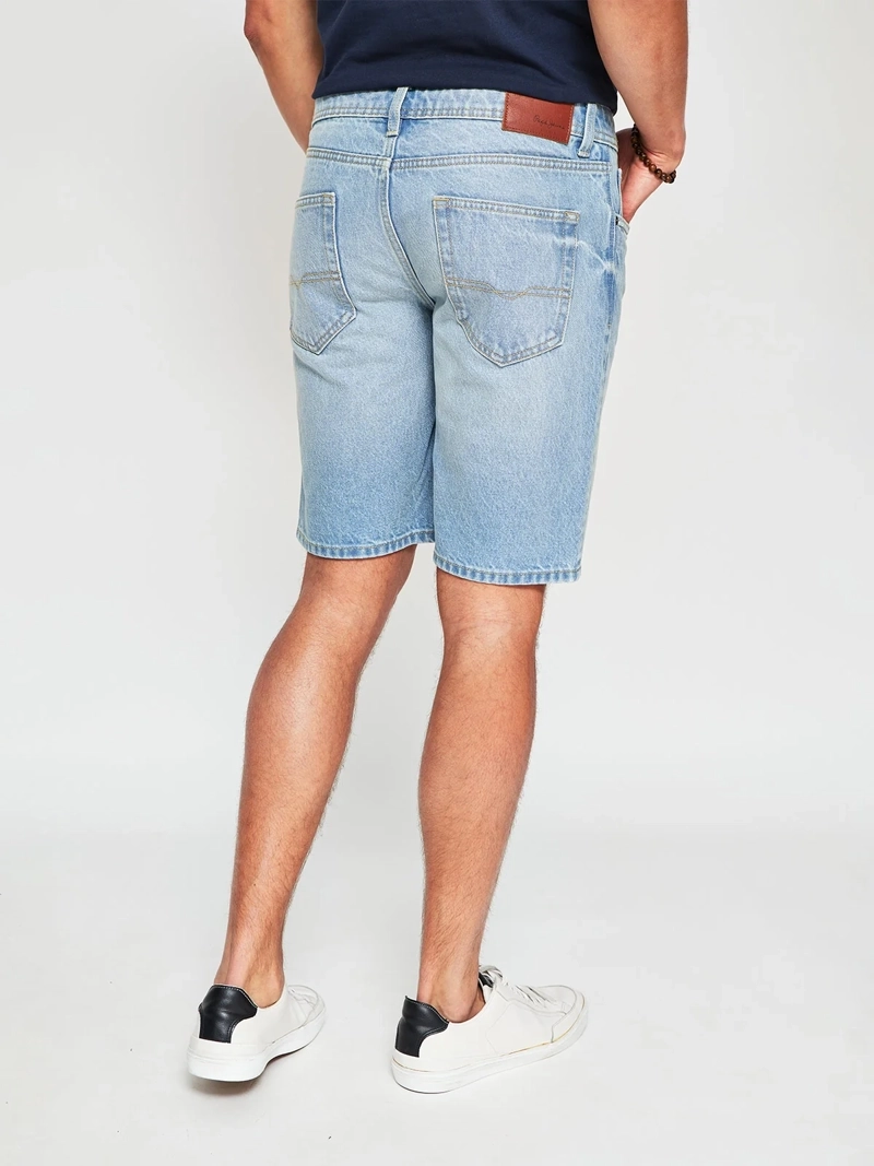 BERMUDA HOMBRE PEPE JEANS ALGODÓN BÁSICO - 2