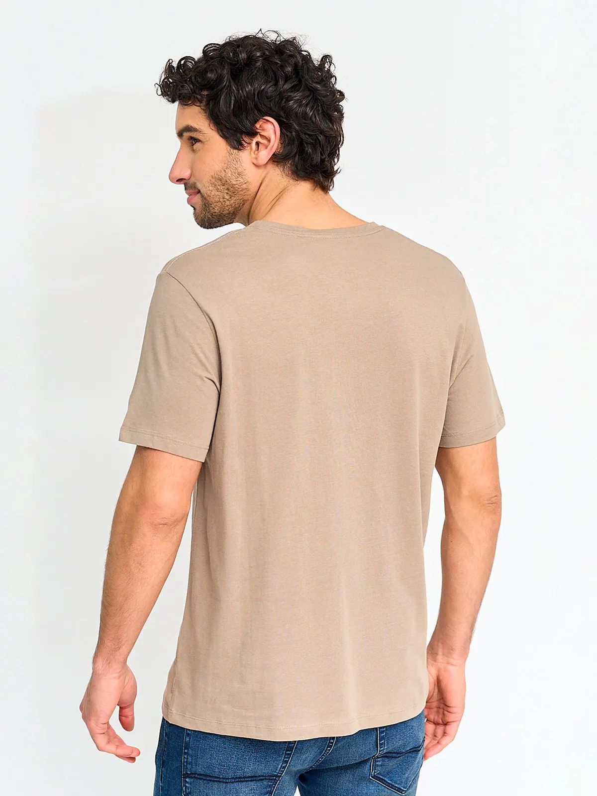 POLERA HOMBRE REGATTA ALGODÓN CUELLO REDONDO MANGA CORTA - 2