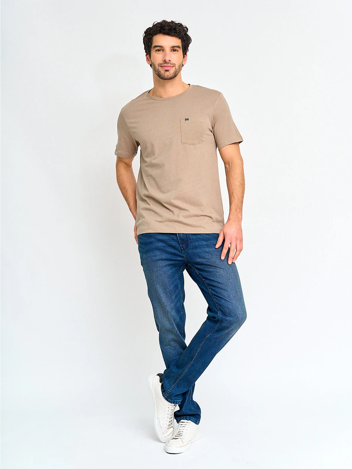 POLERA HOMBRE REGATTA ALGODÓN CUELLO REDONDO MANGA CORTA - 4