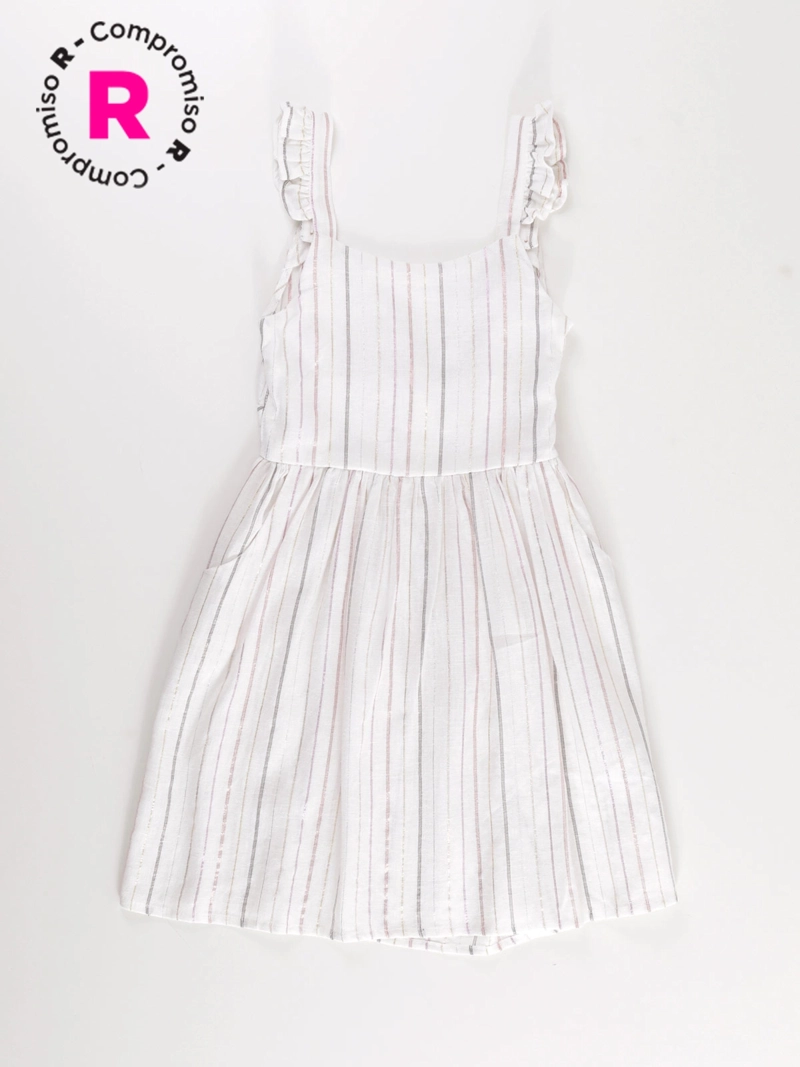 VESTIDO NIÑA HARVEST RAYADO - 1
