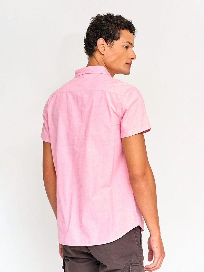 CAMISA HOMBRE ROBERT LEWIS ALGODÓN MANGA CORTA - 2