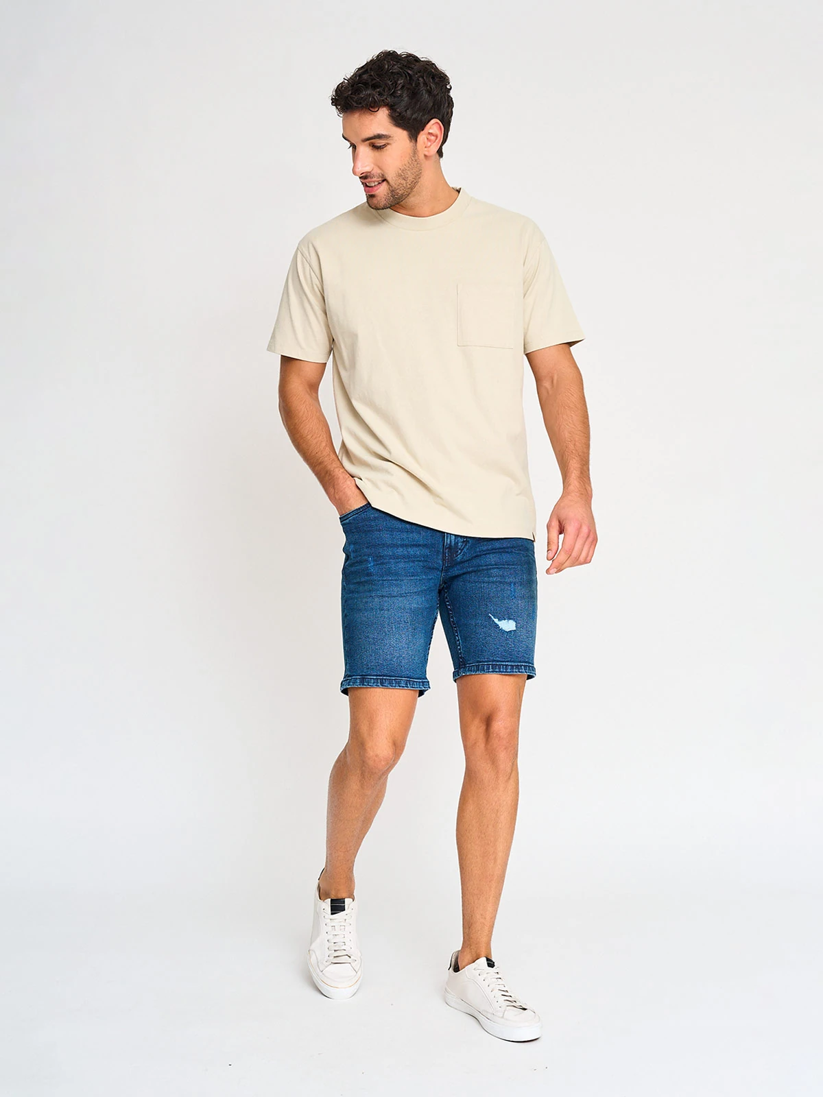 BERMUDA HOMBRE BARBADOS ALGODÓN DENIM BÁSICO - 3