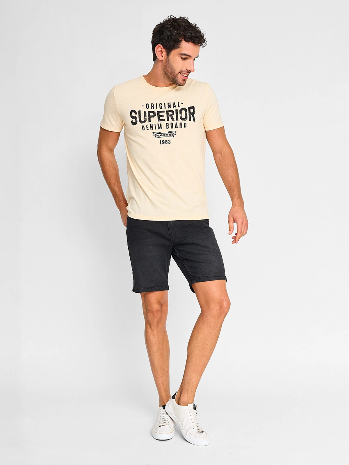 BERMUDA HOMBRE BARBADOS ALGODÓN DENIM BÁSICO - 4