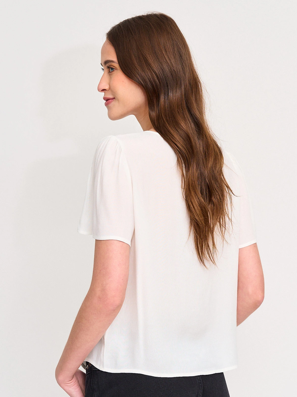 BLUSA MUJER BARBADOS MANGA 3/4 FLUIDA - 2