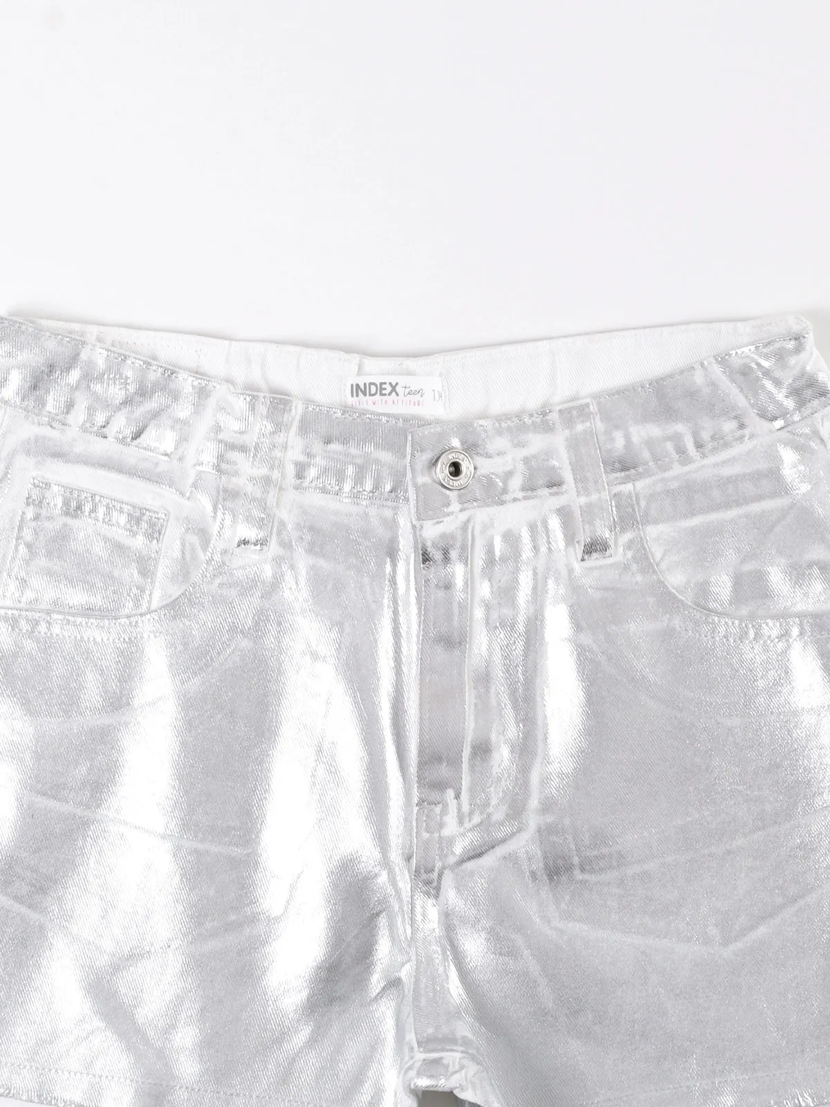 SHORT NIÑA M6T METALIZADO - 3