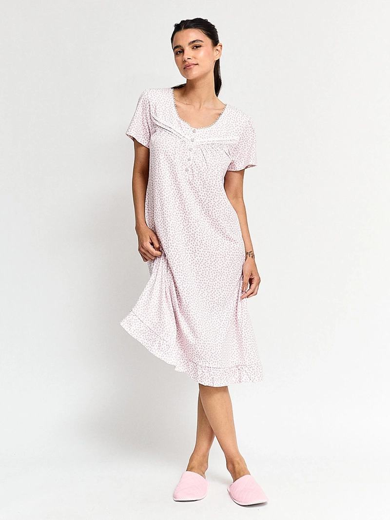 CAMISÓN MUJER AZIZ ALGODÓN - 4
