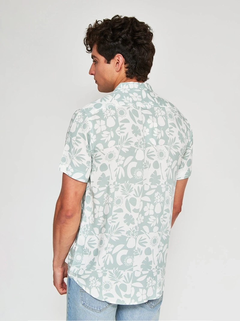 CAMISA HOMBRE CLOUDBREAK MANGA CORTA PRINT - 2