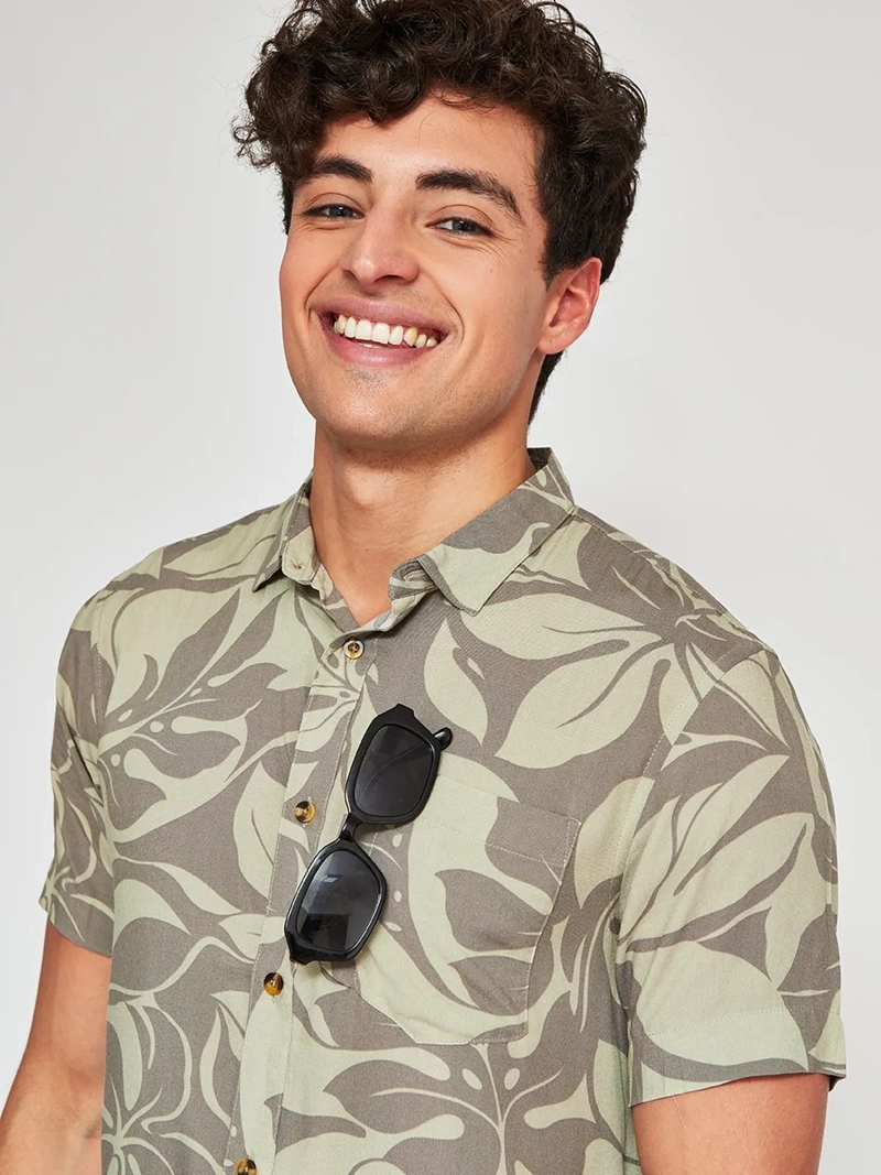 CAMISA HOMBRE CLOUDBREAK MANGA CORTA PRINT - 3