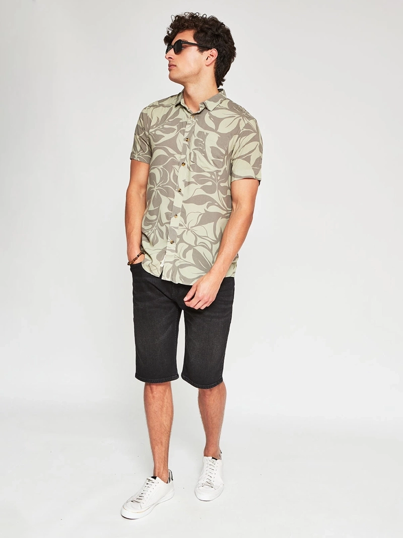 CAMISA HOMBRE CLOUDBREAK MANGA CORTA PRINT - 4