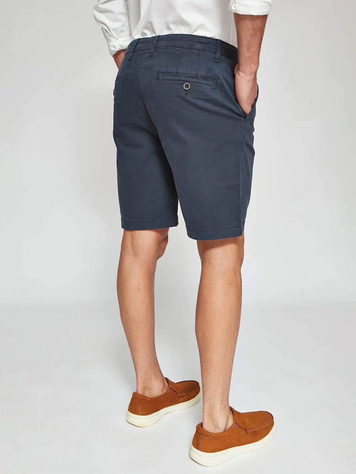 BERMUDA HOMBRE CACHAREL ALGODÓN CHINO BÁSICO - 2