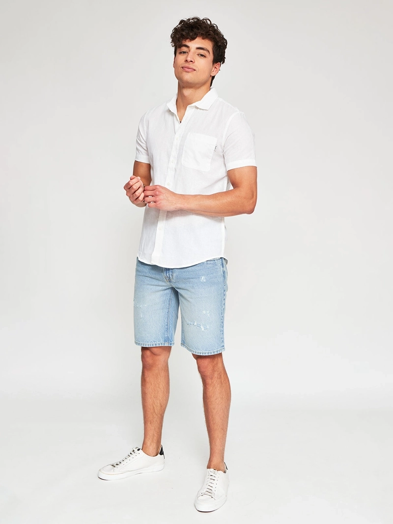 CAMISA HOMBRE PEPE JEANS ALGODÓN MANGA CORTA - 4