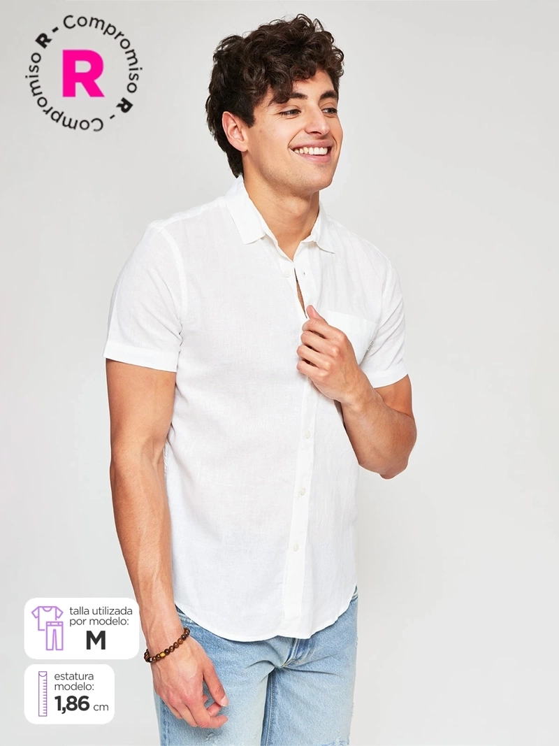PEPE JEANS CAMISA HOMBRE PEPE JEANS ALGODÓN MANGA CORTA