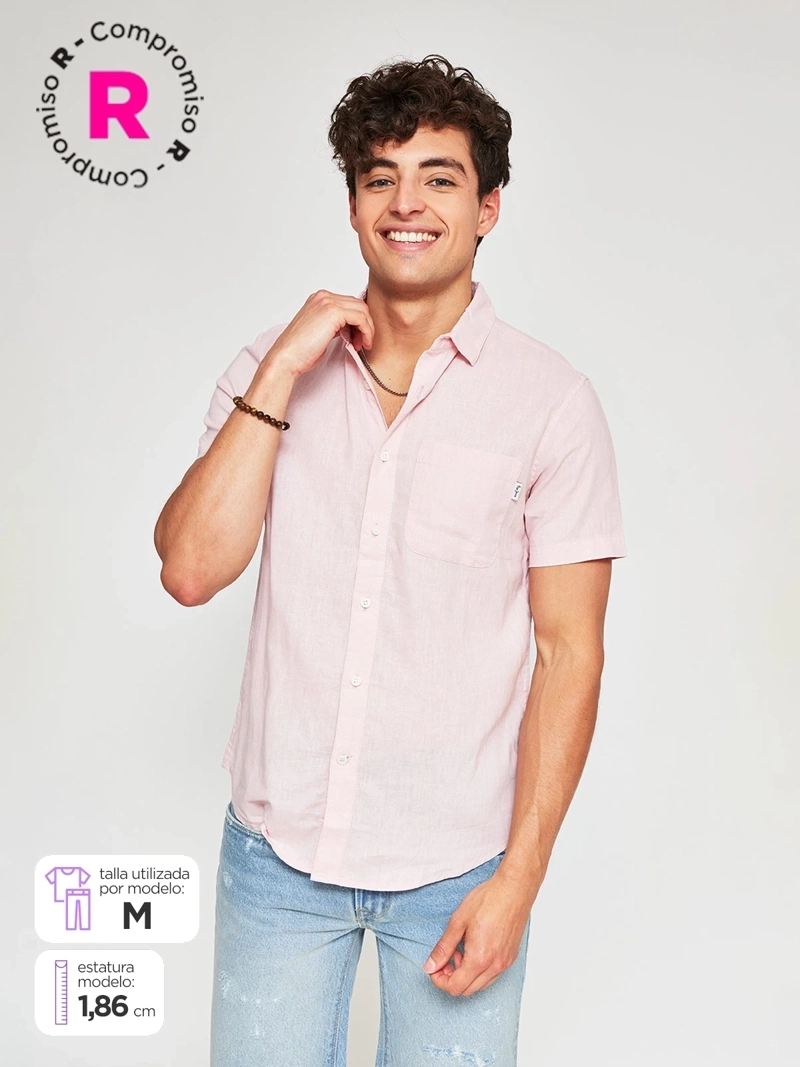 PEPE JEANS CAMISA HOMBRE PEPE JEANS ALGODÓN MANGA CORTA
