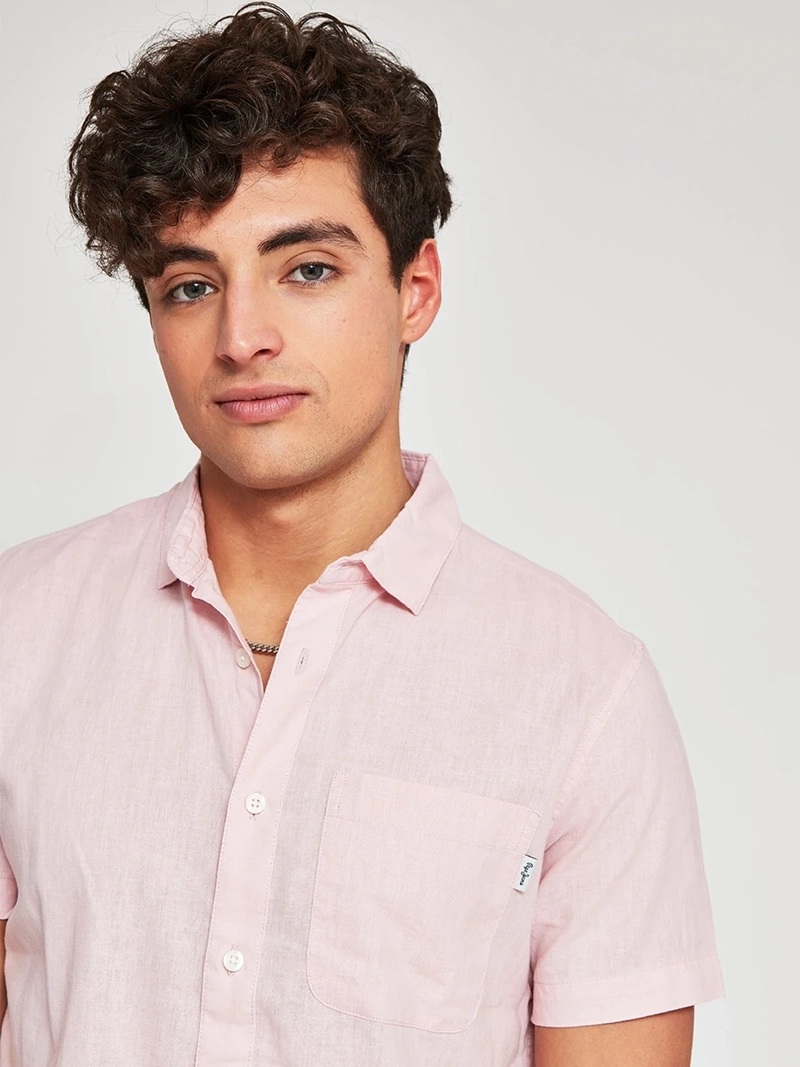 CAMISA HOMBRE PEPE JEANS ALGODÓN MANGA CORTA - 3