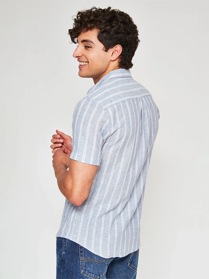 CAMISA HOMBRE PEPE JEANS ALGODÓN MANGA CORTA - 2
