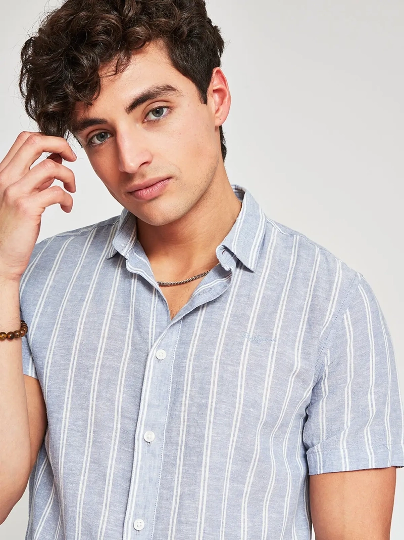 CAMISA HOMBRE PEPE JEANS ALGODÓN MANGA CORTA - 3