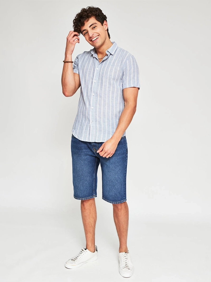 CAMISA HOMBRE PEPE JEANS ALGODÓN MANGA CORTA - 4