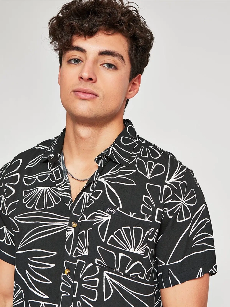 CAMISA HOMBRE HALF MANGA CORTA PRINT - 3