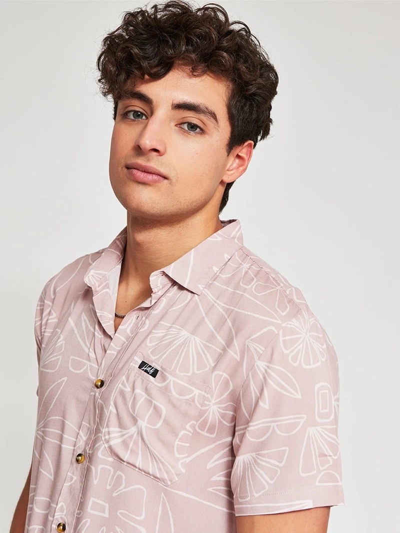 CAMISA HOMBRE HALF MANGA CORTA PRINT - 3